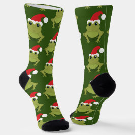 Fun Novelty Frog Animal Kerstmis Sokken
