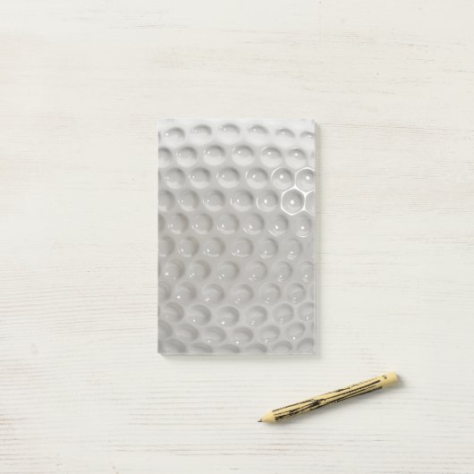 Fun Novelty Golf Ball Sport Post-it® Notes (Op bureau)