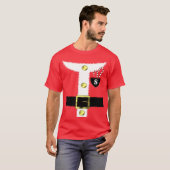 Fun Novelty Kerstkerstkerstkerstman Costume Grafis T-shirt (Voorkant volledig)