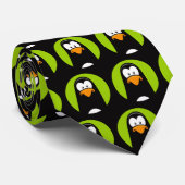 Fun Novelty Penguin in Spotlight Stropdas (Opgerold)