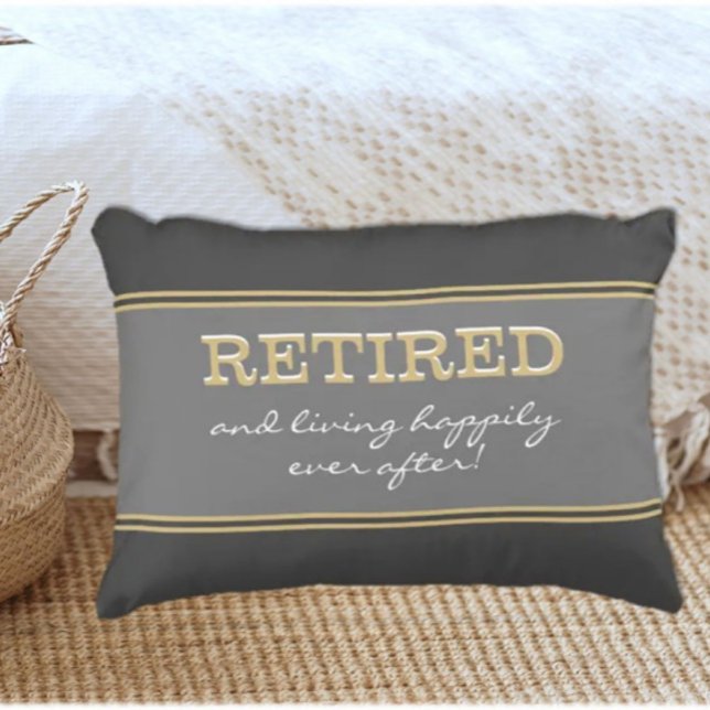 Fun Novelty Retirement Gift/Pillow Accent Pillow Accent Kussen (Creator heeft geüpload)