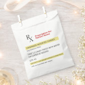 Fun Novelty Rx Prescription Label Snoep Halloween Bedankzakje (Geknipt)