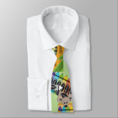 Fun Novelty School Silky Mannen Stropdas (Gebonden)