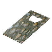 Fun Novelty Stone Creditkaart Flessenopener (Voorkant Gekanteld)