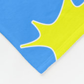 Fun Novelty Superheld Persoonlijk Fleece Deken (Hoek)