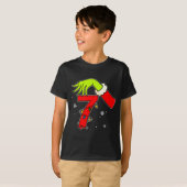 Fun Number 7 Christmas 67 Six Seven Meme Xmas Men  T-shirt (Voorkant volledig)