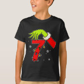 Fun Number 7 Christmas 67 Six Seven Meme Xmas Men  T-shirt (Voorkant)