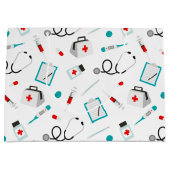 Fun Nurse-apparaatpatroontas Groot Cadeauzakje (Voorkant)