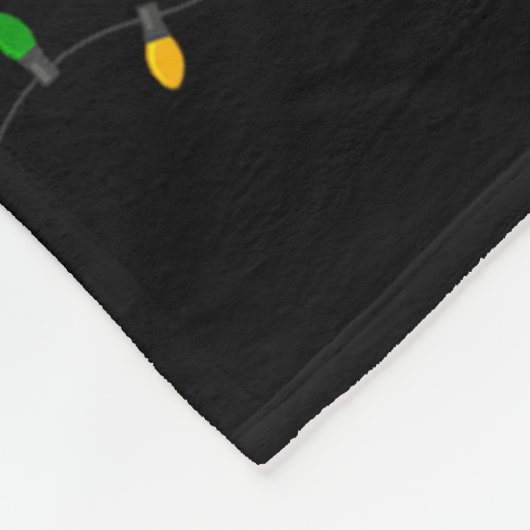 Fun Nutcracker Soldier Toy Christmas Dance Team Mo Fleece Deken (Hoek)