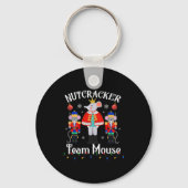 Fun Nutcracker Soldier Toy Christmas Dance Team Mo Sleutelhanger (Voorkant)