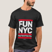FUN/NYC (Fun City) - Een MisterP Shirt (Voorkant)