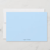 Fun Oerwoud Safari Kids Verjaardagsuitnodiging Kaart (Achterkant)