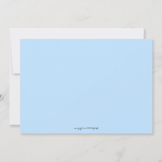 Fun Oerwoud Safari Kids Verjaardagsuitnodiging Kaart (Achterkant)