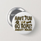 Fun of Home Dog Agility Button (Voorkant /achterkant)