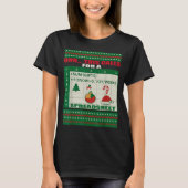 Fun Oh This Calls For A Spreadsheet Christmas Swea T-shirt (Voorkant)