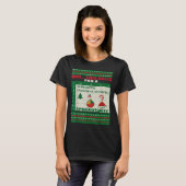 Fun Oh This Calls For A Spreadsheet Christmas Swea T-shirt (Voorkant volledig)