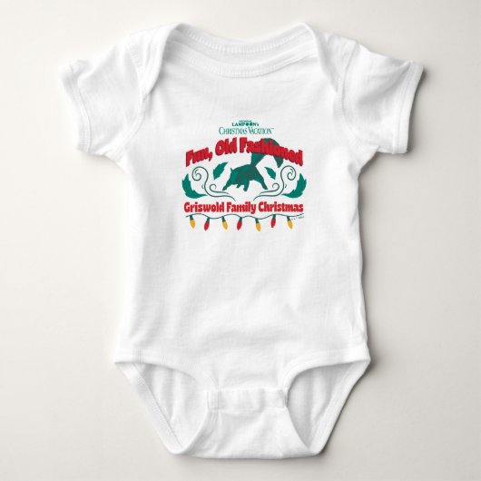 Fun, Old Fashioned Griswold Family Christmas Romper (Voorkant)