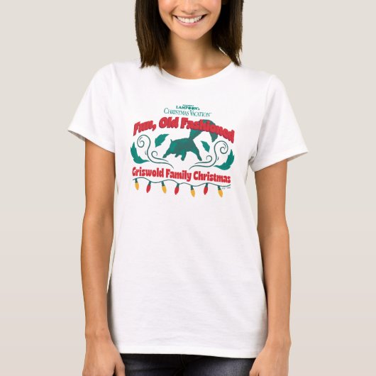 Fun, Old Fashioned Griswold Family Christmas T-shirt (Voorkant)
