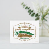 Fun Old Fashioned Griswold Family Kerstmis Briefkaart (Staand voorkant)