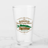 Fun Old Fashioned Griswold Family Kerstmis Glas (Voorkant)