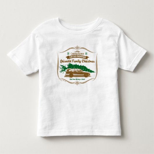 Fun Old Fashioned Griswold Family Kerstmis Kinder Shirts (Voorkant)