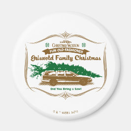 Fun Old Fashioned Griswold Family Kerstmis Magneet