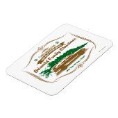 Fun Old Fashioned Griswold Family Kerstmis Magneet (Linkerzijde)