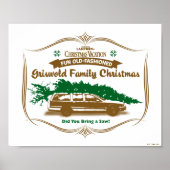 Fun Old Fashioned Griswold Family Kerstmis Poster (Voorkant)