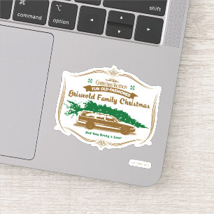Fun Old Fashioned Griswold Family Kerstmis Sticker