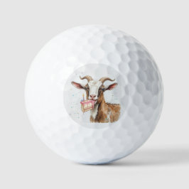 Fun Old Goat Over The Hill Verjaardag Golfballen
