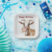 Fun Old Goat Over The Hill Verjaardag Papieren Bordje (Feest)