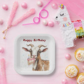 Fun Old Goat Over The Hill Verjaardag Papieren Bordje (Feest)