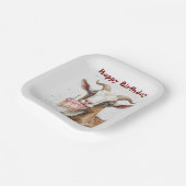 Fun Old Goat Over The Hill Verjaardag Papieren Bordje (Gebogen)