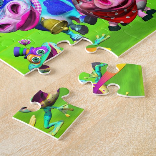 Fun Old MacDonald Puzzle Legpuzzel (Zijkant)