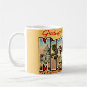 Fun Old Missouri Greeting Postcard Mug Koffiemok (Links)
