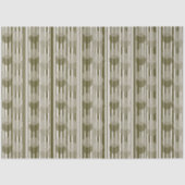 Fun Olive Green Party Tinsel en Confetti Pattern Tissuepapier (Voorkant)