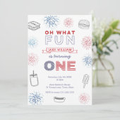 Fun om één dag van onafhankelijkheid te worden 1e  kaart (Staand voorkant)