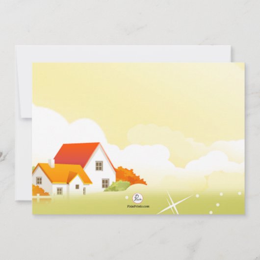 Fun on Wheels Tots Birthday Party Kaart (Achterkant)