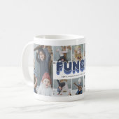 Fun Oncle Leuke Oom Fotocollage Koffiemok (Voorkant links)