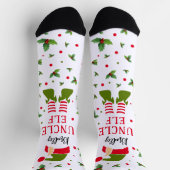 Fun oom Elf Name Kerstmis Sokken (Top)