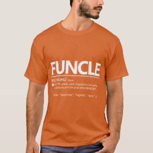 Fun oom Fun oom Fun oom Grappige Oom Cadeau T-shirt