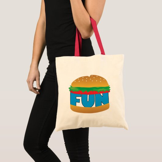 Fun op een Bun-Tas Tote Bag (Voorkant (product))