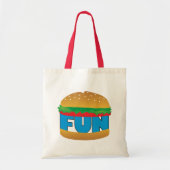 Fun op een Bun-Tas Tote Bag (Voorkant)