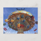 Fun op het  Briefkaart Carrousel (Voorkant)