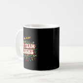 Fun Our Team Sleighs Christmas Shirts, Festive Off Koffiemok (Voorkant links)