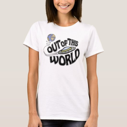 Fun "Out-of-this World"-Tanktop T-shirt (Voorkant)