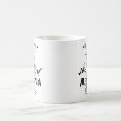 Fun overlevende moederschaps-moederdag, ironisch a koffiemok (Center)