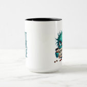 Fun Owl-koffiekop, Koffie Op Kop (Midden)