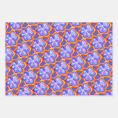 Fun Paarse Cookie Pattern Inpakpapier Vel (Voorkant 3)