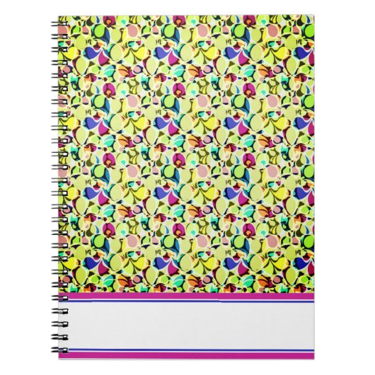 Fun paisley notitieboek (Voorkant)